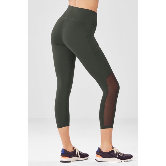 Fabletics Pants - Fabletics High Rise Mila Capri